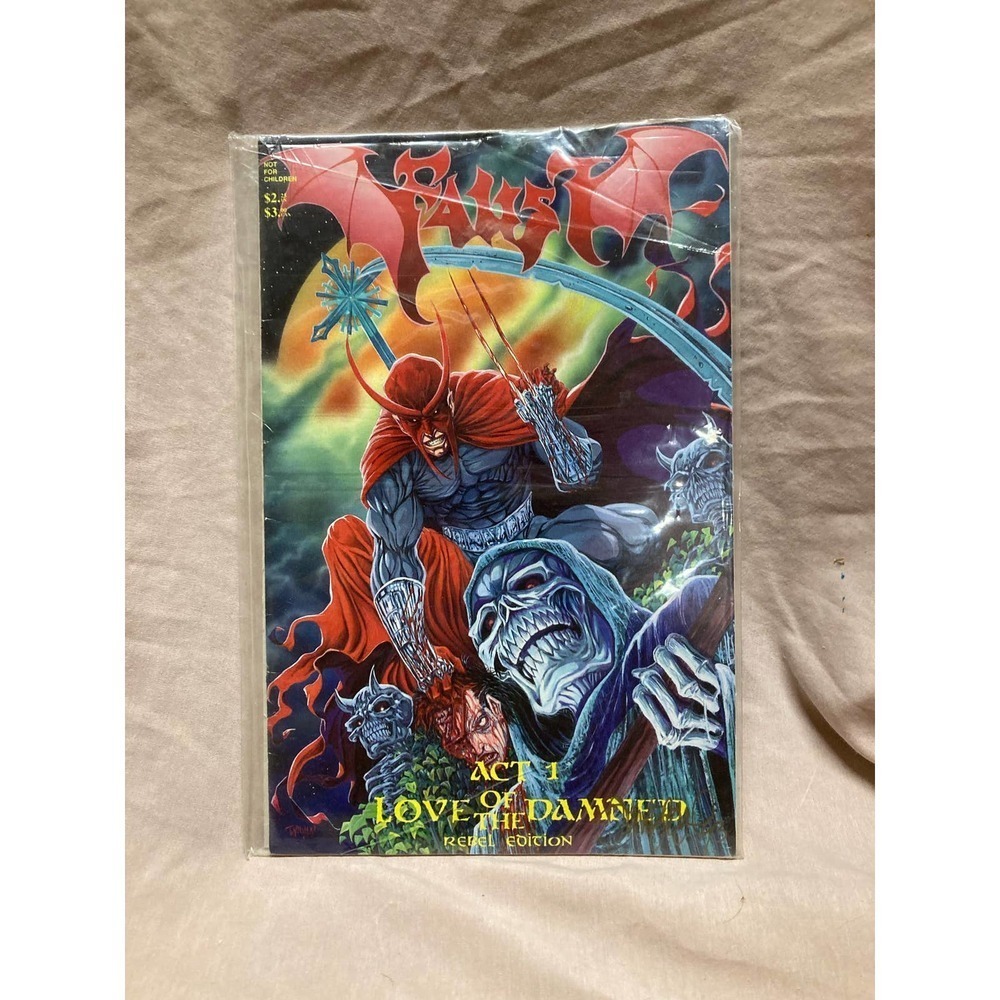 Faust ACT 1  LOVE OF THE DAMNED   REBEL EDITION   TIM VIGIL  Autographed